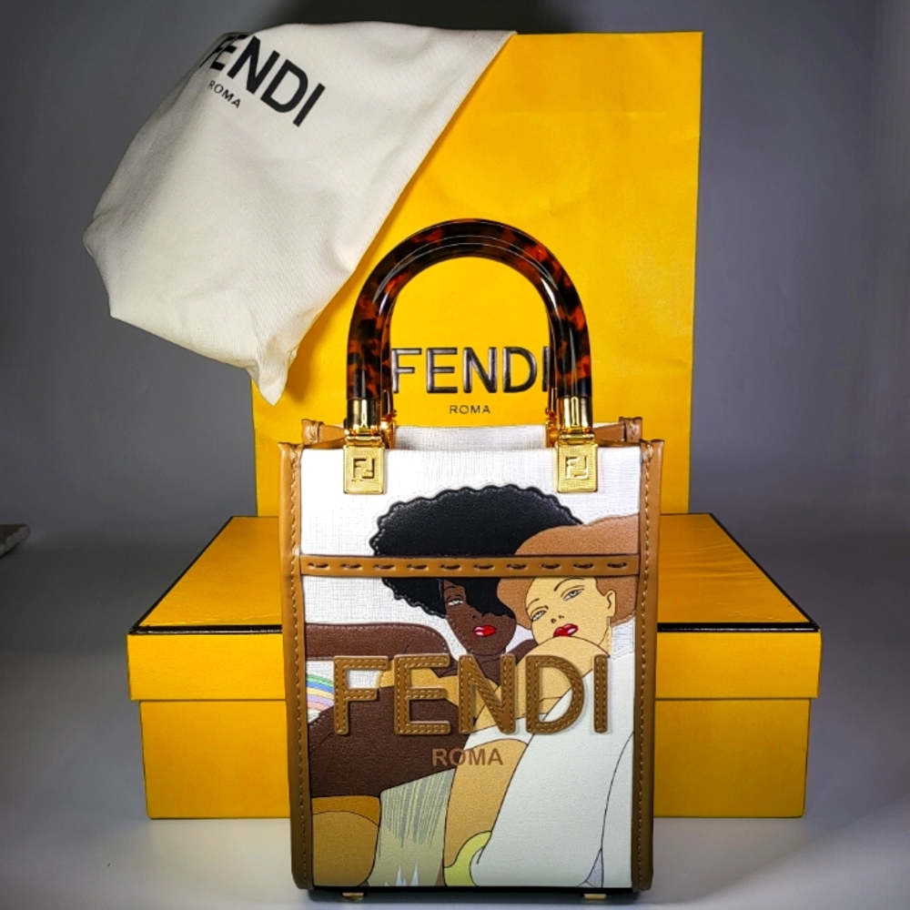 Fendi Mini Sunshine Shopper
